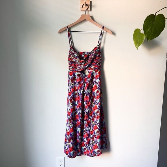 For Love & Lemons Chiara Midi Dress Size S - Picture 4 of 10